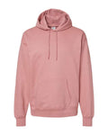Hanes F170 Ultimate Cotton Hooded Sweatshirt - Mauve - flat front