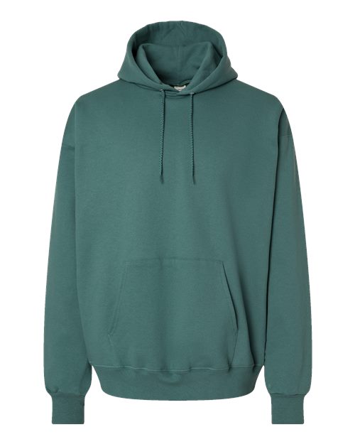 Hanes F170 Ultimate Cotton Hooded Sweatshirt - Cactus - flat front