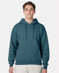 Hanes F170 Ultimate Cotton Hooded Sweatshirt - Cactus - model front