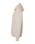Hanes F170 Ultimate Cotton Hooded Sweatshirt - Sand - side