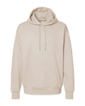 Hanes F170 Ultimate Cotton Hooded Sweatshirt - Sand - flat front