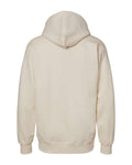 Hanes F170 Ultimate Cotton Hooded Sweatshirt - Natural - back