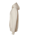 Hanes F170 Ultimate Cotton Hooded Sweatshirt - Natural - side
