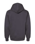 Hanes F170 Ultimate Cotton Hooded Sweatshirt - Smoke Grey - back