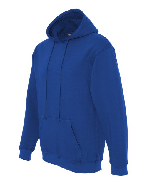 Bayside 960 Unisex USA-Made Hooded Sweatshirt - Royal Blue - side