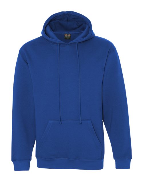 Bayside 960 Unisex USA-Made Hooded Sweatshirt - Royal Blue - front