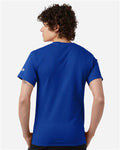 Champion T425 Unisex Classic T-Shirt - Athletic Royal - model back