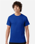 Champion T425 Unisex Classic T-Shirt - Athletic Royal - model front