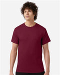 Champion T425 Unisex Classic T-Shirt - Cardinal - model front
