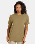 Hanes 4980 Perfect-T T-Shirt - Brown Sugar Heather - model front