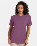 Hanes 4980 Perfect-T T-Shirt - Purple Rain Heather - model front