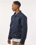 Dickies TJ55 Unisex Insulated Industrial Eisenhower Jacket - Dark Navy - model side