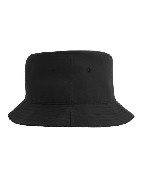 Atlantis Headwear GEO Sustainable Bucket Hat - Black - side