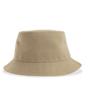 Atlantis Headwear GEO Sustainable Bucket Hat - Khaki - front