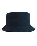 Atlantis Headwear GEO Sustainable Bucket Hat - Navy - side