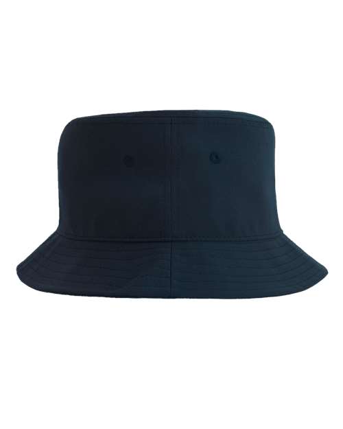 Atlantis Headwear GEO Sustainable Bucket Hat - Navy - side