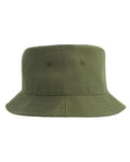 Atlantis Headwear GEO Sustainable Bucket Hat - Olive - side
