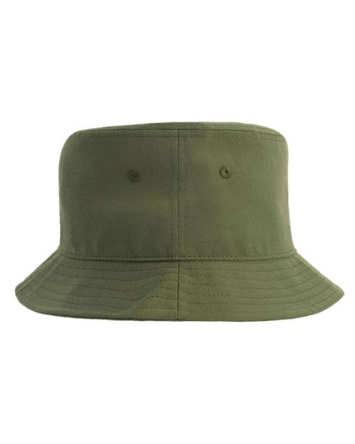 Atlantis Headwear GEO Sustainable Bucket Hat - Olive - side
