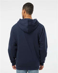 LAT 6926 Unisex Elevated Fleece Hoodie Sweatshirt - Navy - model back