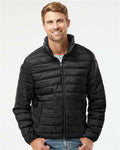 Weatherproof 211136 Men's PillowPac Puffer Jacket - Black - model front