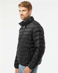 Weatherproof 211136 Men's PillowPac Puffer Jacket - Black - model side
