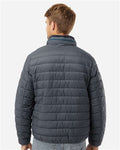 Weatherproof 211136 Men's PillowPac Puffer Jacket - Pewter - model back