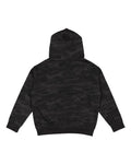 LAT 2296 Youth Hoodie Sweatshirt - Storm Camo - back