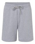 BELLA + CANVAS 3724 Unisex Sponge Fleece Shorts - Athletic Heather - front