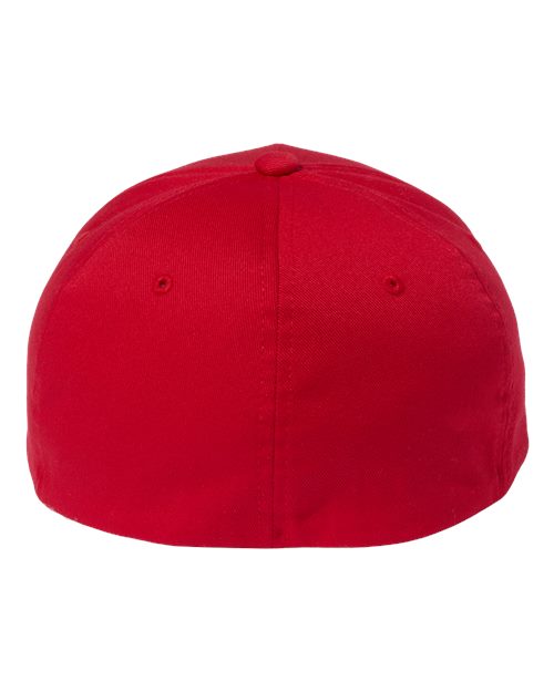 Flexfit 6100NU NU Cap - Red - back