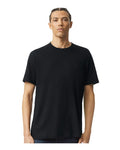 American Apparel 2001CVC Unisex CVC Tee - Black - model front