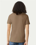 American Apparel 2001CVC Unisex CVC Tee - Heather Army - model back
