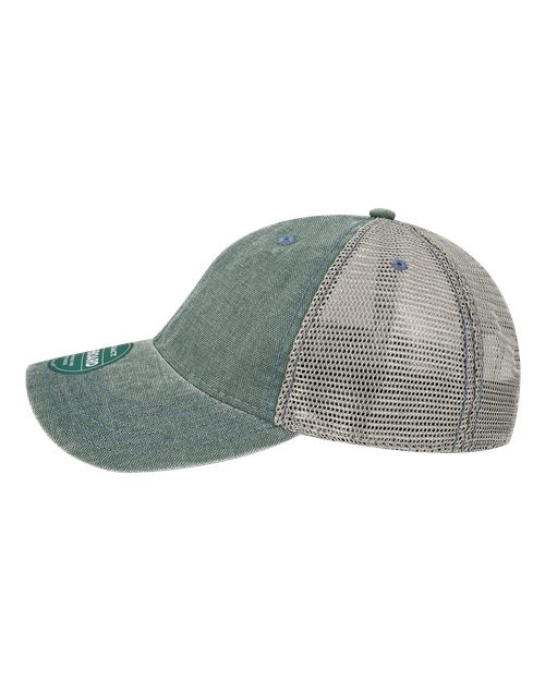 LEGACY DTA Dashboard Trucker Cap - Blue Steel/ Grey - side
