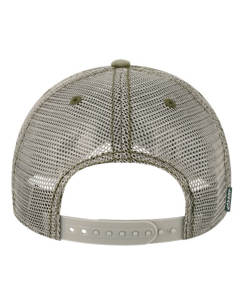 LEGACY DTA Dashboard Trucker Cap - Olive/ Grey - back