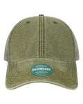 LEGACY DTA Dashboard Trucker Cap - Olive/ Grey - front