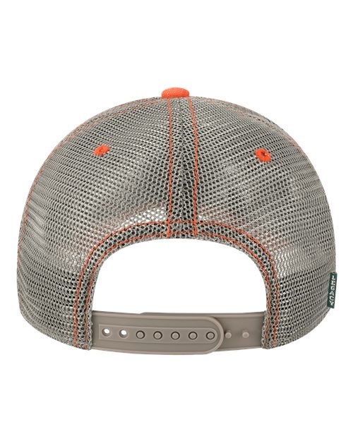 LEGACY DTA Dashboard Trucker Cap - Orange/ Grey - back