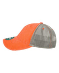 LEGACY DTA Dashboard Trucker Cap - Orange/ Grey - side