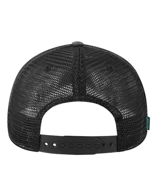 LEGACY OFA Old Favorite Trucker Cap - Black/ Black - back