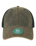 LEGACY OFA Old Favorite Trucker Cap - Black/ Black - front