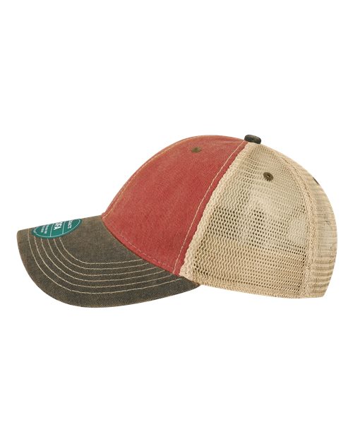 LEGACY OFA Old Favorite Trucker Cap - Cardinal/ Black/ Khaki - side