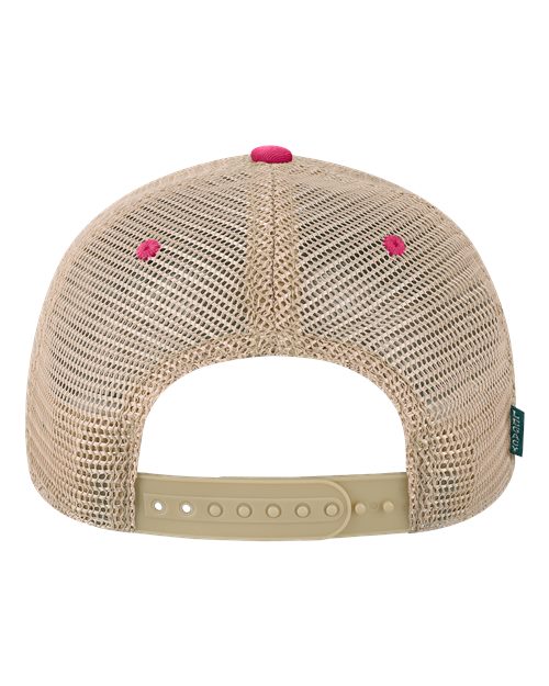 LEGACY OFA Old Favorite Trucker Cap - Dark Pink/ Khaki - back