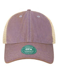 LEGACY OFA Old Favorite Trucker Cap - Lavender/ Khaki - front