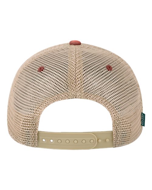 LEGACY OFA Old Favorite Trucker Cap - Nantucket Red/ Khaki - back