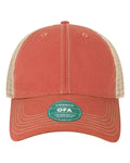 LEGACY OFA Old Favorite Trucker Cap - Nantucket Red/ Khaki - front