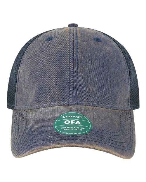 LEGACY OFA Old Favorite Trucker Cap - Navy/ Navy - front