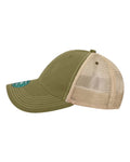 LEGACY OFA Old Favorite Trucker Cap - Olive/ Khaki - side