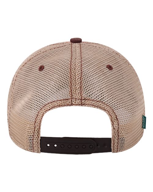 LEGACY OFA Old Favorite Trucker Cap - Red Stripe/ Khaki - back
