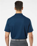 Paragon 100 Men's Saratoga Performance Mini Mesh Polo - Navy - model back