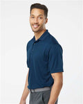 Paragon 100 Men's Saratoga Performance Mini Mesh Polo - Navy - model side