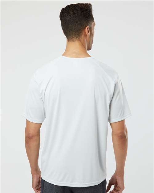 Paragon 200 Unisex Islander Performance T-Shirt - Aluminum - model back
