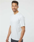 Paragon 200 Unisex Islander Performance T-Shirt - Aluminum - model side